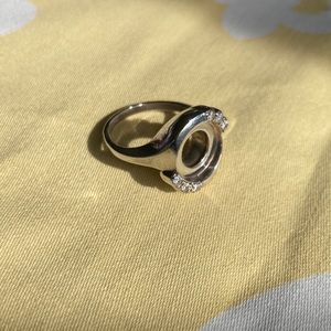 Kameleon Sterling Ring With CZ Accents